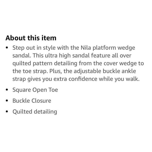 New! NINE WEST Nila Platform Wedge Sandals Size 9 NWT Heels Quilted Padded Tan - Picture 9 of 10